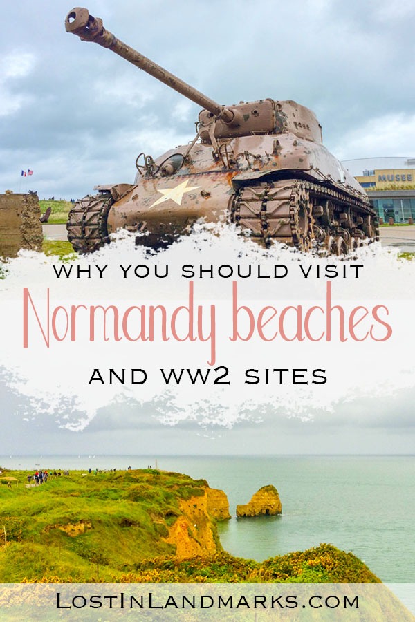 The Normandy beaches in France are definitely a bucket list place to visit. The landing sites were really important in World War 2 and trips to this area include museums, memorials and artefacts left over from the fighting. British, Canadian and American soldiers all fought here and it's a popular pilgrimage site. #francetravel