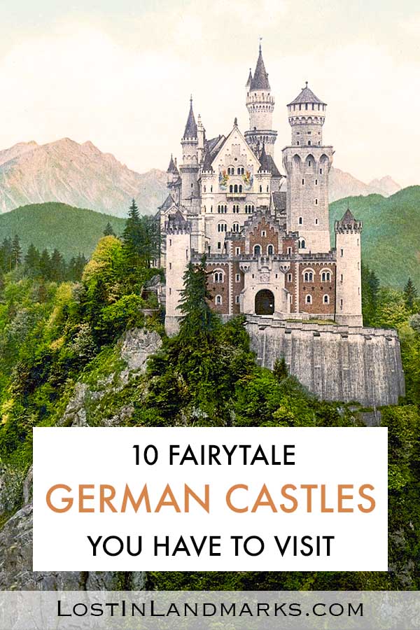 10 of the best and most beautiful castles in Germany for your European vacation. From Neuschwanstein to Eltz castle and so many more whether you like the interiors, the history or just the fairytale like beauty you'll find some great examples of German castles here.